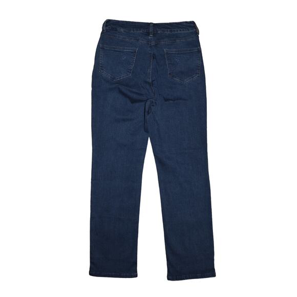 WOMEN WITH CONTROL $76 My Wonder‎ Denim Straight Leg Jean Medium Wash Size 18W - Picture 2 of 5